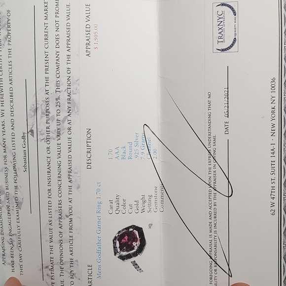 diamond pinky ring - Picture 5 of 5